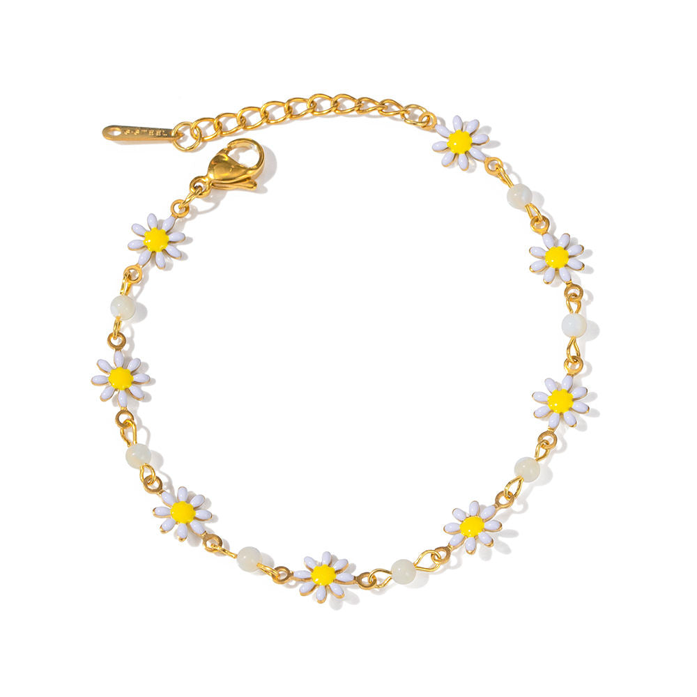 Bulaklak Daisy Flower Bracelet