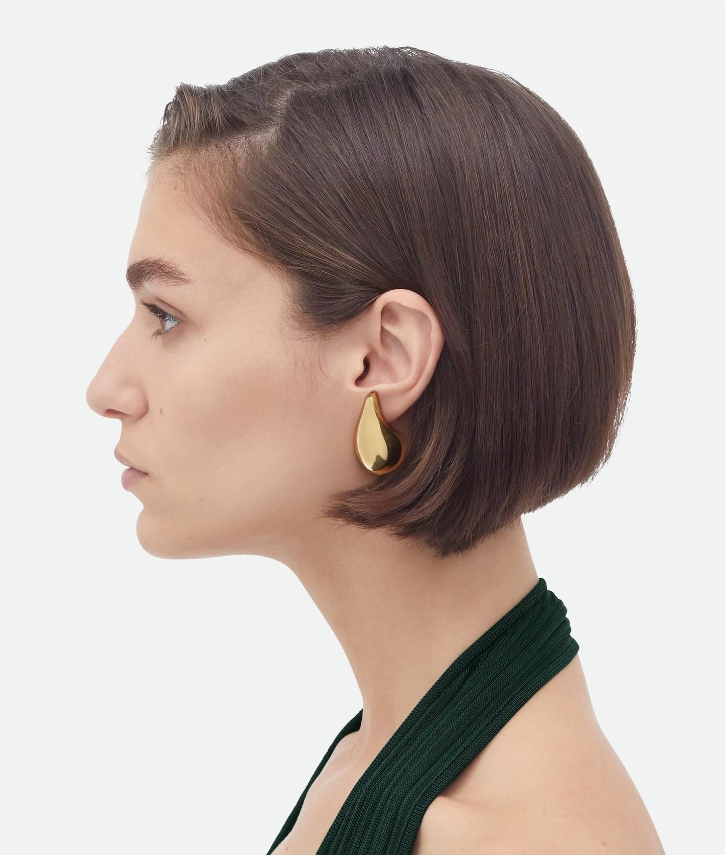 Gold Elaine Tear Drop Earrings