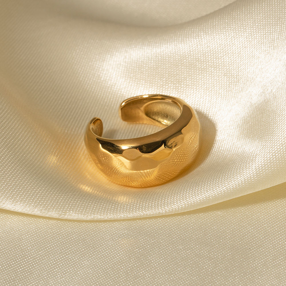 Regina Polished Chunky Open Ring