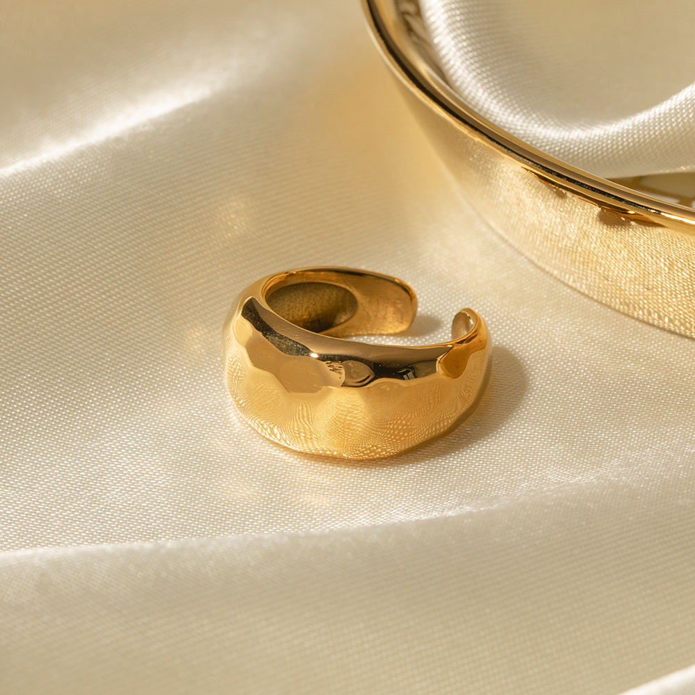 Regina Polished Chunky Open Ring