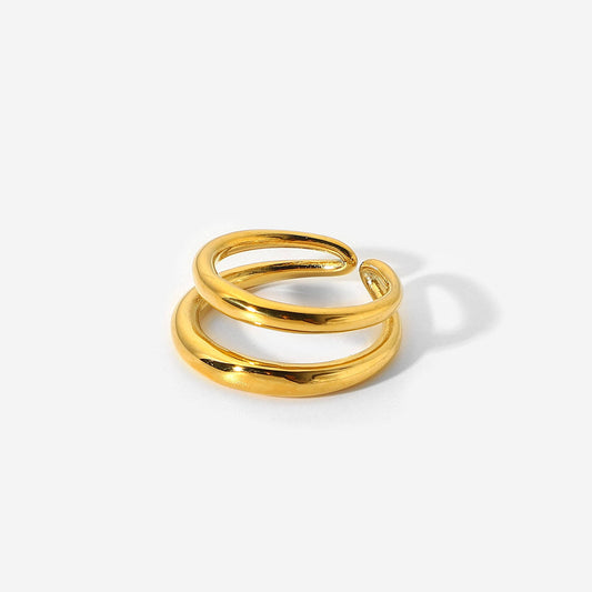 Rosalinda Double Layer Ring